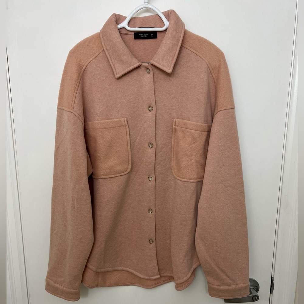 Pink Shacket